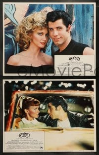 7z619 GREASE 6 LCs 1978 John Travolta & Olivia Newton-John in a most classic musical!