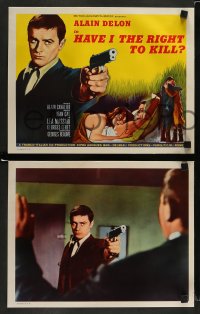 7z218 HAVE I THE RIGHT TO KILL 8 LCs 1964 directed by Alain Cavalier, Alain Delon, Massari!