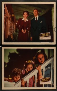 7z731 HOME SWEET HOMICIDE 4 LCs 1946 Randolph Scott, Peggy Ann Garner, Lynn Bari, James Gleason