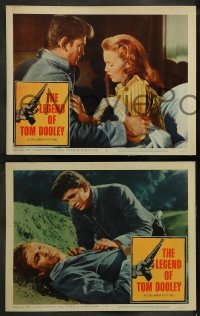 7z840 LEGEND OF TOM DOOLEY 3 LCs 1959 Michael Landon was a rebel, but they couldn't hang his soul!