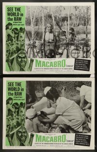 7z629 MACABRO 6 LCs 1966 wild horror documentary, see the forbidden world in the raw!