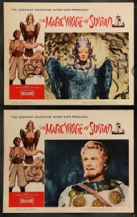7z297 MAGIC VOYAGE OF SINBAD 8 LCs 1962 Russian fantasy written by Francis Ford Coppola!