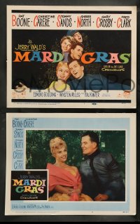 7z304 MARDI GRAS 8 LCs 1958 Pat Boone, Christine Carere, Tommy Sands, Sheree North!