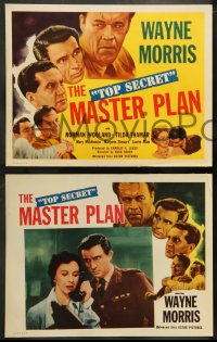 7z309 MASTER PLAN 8 LCs 1956 Wayne Morris & Tilda Thamar, communist spy thriller!