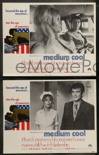 7z312 MEDIUM COOL 8 int'l LCs 1969 Haskell Wexler's 1960s counter-culture classic, Robert Forster!