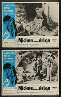 7z315 MICHAEL & HELGA 8 LCs 1969 an adventure into the unexplored lands of love, is man an animal?