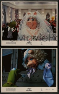 7z328 MUPPETS TAKE MANHATTAN 8 LCs 1984 Miss Piggy, Kermit, Dabney Coleman & Joan Rivers!