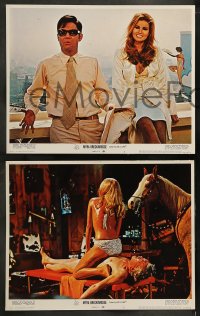 7z333 MYRA BRECKINRIDGE 8 LCs 1970 John Huston, gorgeous Mae West & sexy half-naked Raquel Welch!