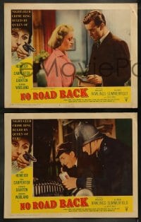 7z581 NO ROAD BACK 7 LCs 1957 English Margaret Rawlings, a tigress of crime, Sean Connery pictured!