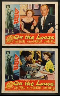 7z355 ON THE LOOSE 8 LCs 1951 sexy bad Joan Evans is a teenage girl with age old ideas!