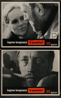 7z585 PASSION 7 int'l LCs 1970 Ingmar Bergman's En Passion, Max von Sydow, Liv Ullmann!