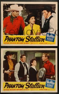 7z854 PHANTOM STALLION 3 LCs 1954 Arizona Cowboy Rex Allen, Slim Pickens, western action!