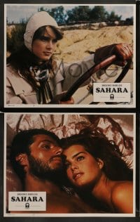 7z400 SAHARA 8 LCs 1984 Lambert Wilson, Horst Buchholz, sexy Brooke Shields in the desert!
