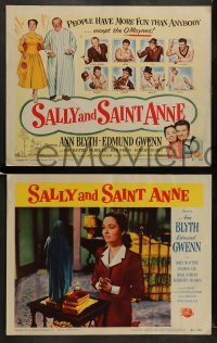 7z401 SALLY & SAINT ANNE 8 LCs 1952 Ann Blyth, Edmund Gwenn, Frances Bavier!
