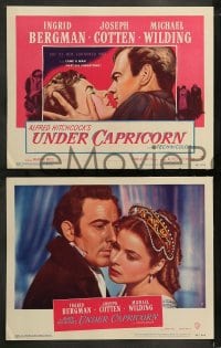 7z510 UNDER CAPRICORN 8 LCs 1949 Ingrid Bergman & Joseph Cotten, directed by Alfred Hitchcock!
