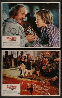 7z871 WILLY WONKA & THE CHOCOLATE FACTORY 3 LCs 1971 Gene Wilder, it's scrumdidilyumptious!