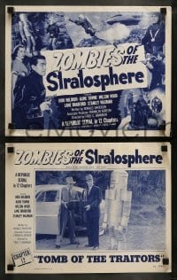 7z784 ZOMBIES OF THE STRATOSPHERE 4 chapter 12 LCs 1952 most w/Leonard Nimoy, Tomb of the Traitors!