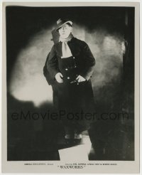 8a042 WAXWORKS deluxe 7.75x9.75 still 1926 Werner Krauss as Jack the Ripper, Three Wax Men, rare!