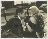 8a051 AFTER OFFICE HOURS deluxe 7.25x9 still 1935 romantic c/u of Clark Gable & Constance Bennett!