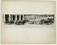 8a097 BEN-HUR 8x10.25 still 1960 wonderful Cinemascope image of the famous chariot race!