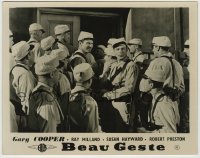 8a091 BEAU GESTE English FOH LC R1950s Gary Cooper, Robert Preston & French Foreign Legion soldiers!