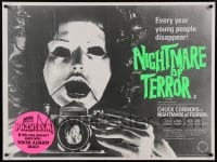 8b072 TOURIST TRAP British quad 1979 Charles Band, completely different image, Nightmare of Terror