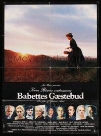 8b225 BABETTE'S FEAST Danish 1988 Babettes gaestebud, Stephane Audran!