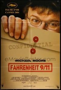 8b018 FAHRENHEIT 9/11 Swiss 2004 Michael Moore documentary about September 11, 2001!