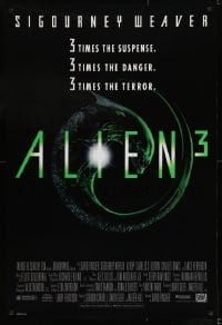 8c042 ALIEN 3 1sh 1992 this time it's hiding in the most terrifying place of all!