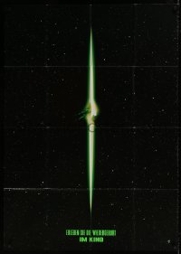 8g480 ALIEN RESURRECTION teaser German 33x47 1997 Sigourney Weaver, Jean-Pierre Jeunet sci-fi sequel!
