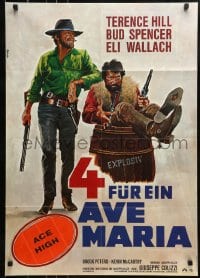 8g510 ACE HIGH German R1970s i Quattro dell'Ave Maria, Spencer, Terence Hill, spaghetti western!