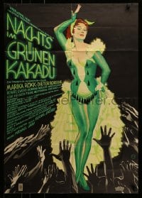 8g519 AT GREEN COCKATOO BY NIGHT German 1957 Nachts im Grunen Kakadu, sexy musical!