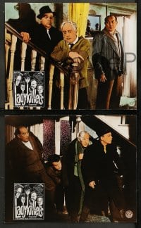 8g009 LADYKILLERS 8 Swiss LCs 1960s Alec Guinness & gangsters + Katie Johnson, Ealing classic!