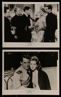 8h943 KISS THEM FOR ME 2 8x10 stills 1957 great images of Cary Grant, Jayne Mansfield & Suzy Parker