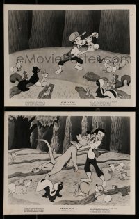 8h956 MELODY TIME 2 8x10 stills 1948 Walt Disney, cartoon images!