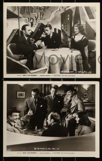 8h834 ANGELS OVER BROADWAY 3 8x10 stills 1940 Rita Hayworth, Douglas Fairbanks Jr. & Mitchell!