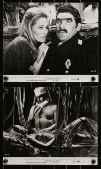 8h835 ANYONE CAN PLAY 3 7.75x9.5 stills 1968 Ursula Andress, Mario Adorf, Jean Pierre Cassel!
