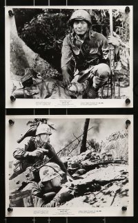 8h670 BEACH RED 5 8x10 stills 1967 Cornel Wilde acts and directs, Rip Torn, World War II soldiers!