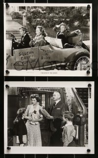 8h590 CHEAPER BY THE DOZEN 6 8x10 stills 1950 Clifton Webb, Jeanne Crain, Myrna Loy, top cast!