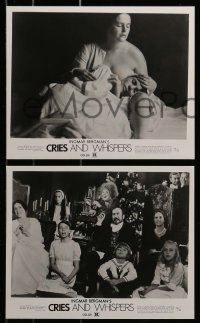 8h437 CRIES & WHISPERS 8 8x10 stills 1973 Ingmar Bergman, Ullmann & others!