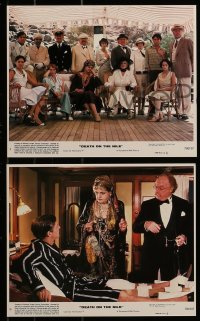 8h157 DEATH ON THE NILE 6 8x10 mini LCs 1978 Angela Lansbury, David Niven, Ustinov, Agatha Christie