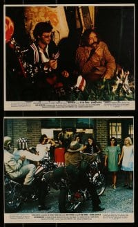 8h181 EASY RIDER 4 color 8x10 stills 1969 Peter Fonda, Dennis Hopper & Jack Nicholson, Karen Black!