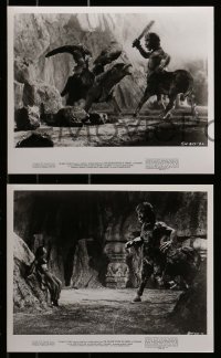8h695 GOLDEN VOYAGE OF SINBAD 5 8x10 stills 1973 w/great special effects scenes by Ray Harryhausen