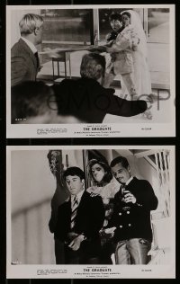 8h864 GRADUATE 3 8x10 stills 1968 Dustin Hoffman, Anne Bancroft, Katharine Ross, Mike Nichols!