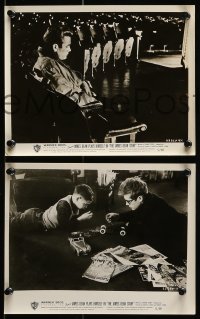 8h868 JAMES DEAN STORY 3 8x10 stills 1957 cool images of the acting legend!