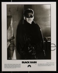 8h355 BLACK RAIN 10 8x10 stills 1989 Ridley Scott, Michael Douglas is an American cop in Japan!
