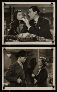 8h799 MAN-PROOF 4 8x10 stills 1938 great images of Myrna Loy & Walter Pidgeon, Franchot Tone!