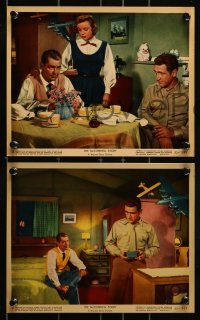 8h198 McCONNELL STORY 3 color 8x10 stills 1955 Alan Ladd, June Allyson, James Whitmore