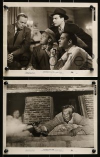 8h821 STREET WITH NO NAME 4 8x10 stills 1949 Richard Widmark, Mark Stevens, Keighley film noir!