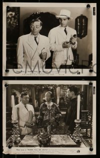 8h824 THANK YOU MR. MOTO 4 8x10 stills 1937 Asian detective Peter Lorre in title role w/Chester Gan!